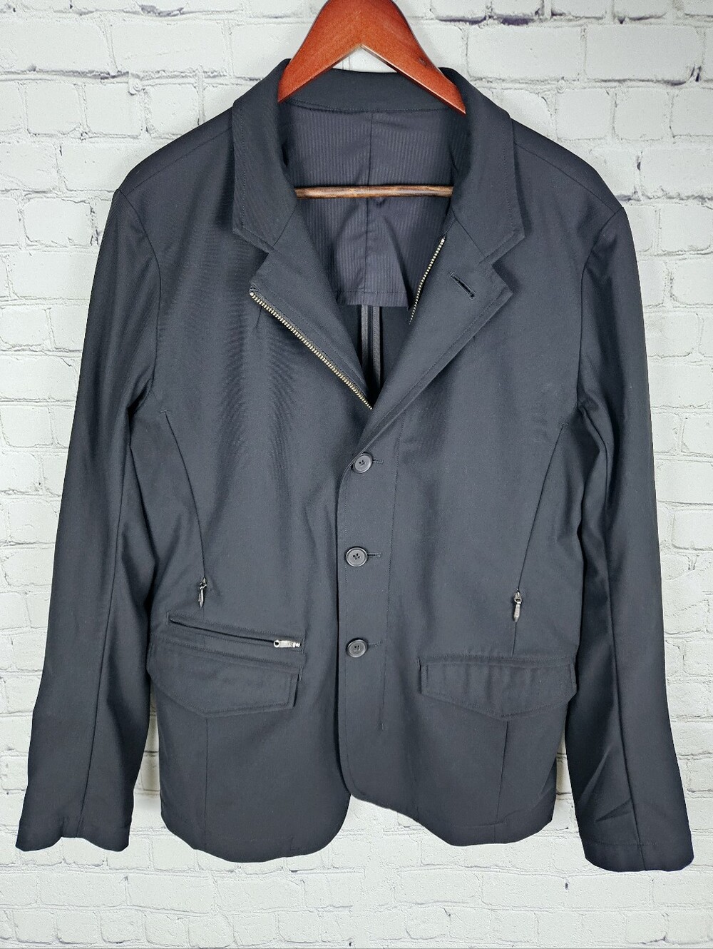 LULULEMON | MWB zip & button stretch blazer jacket